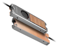Axagon Miedziany radiator M.2 SSD + FAN 13mm - 1185582 - zdjęcie 2